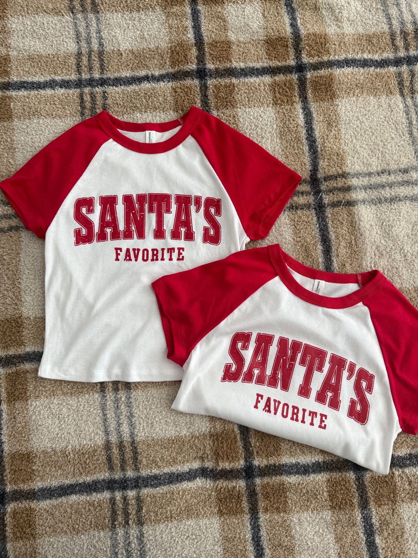SANTA'S FAVORITE BABY TEE