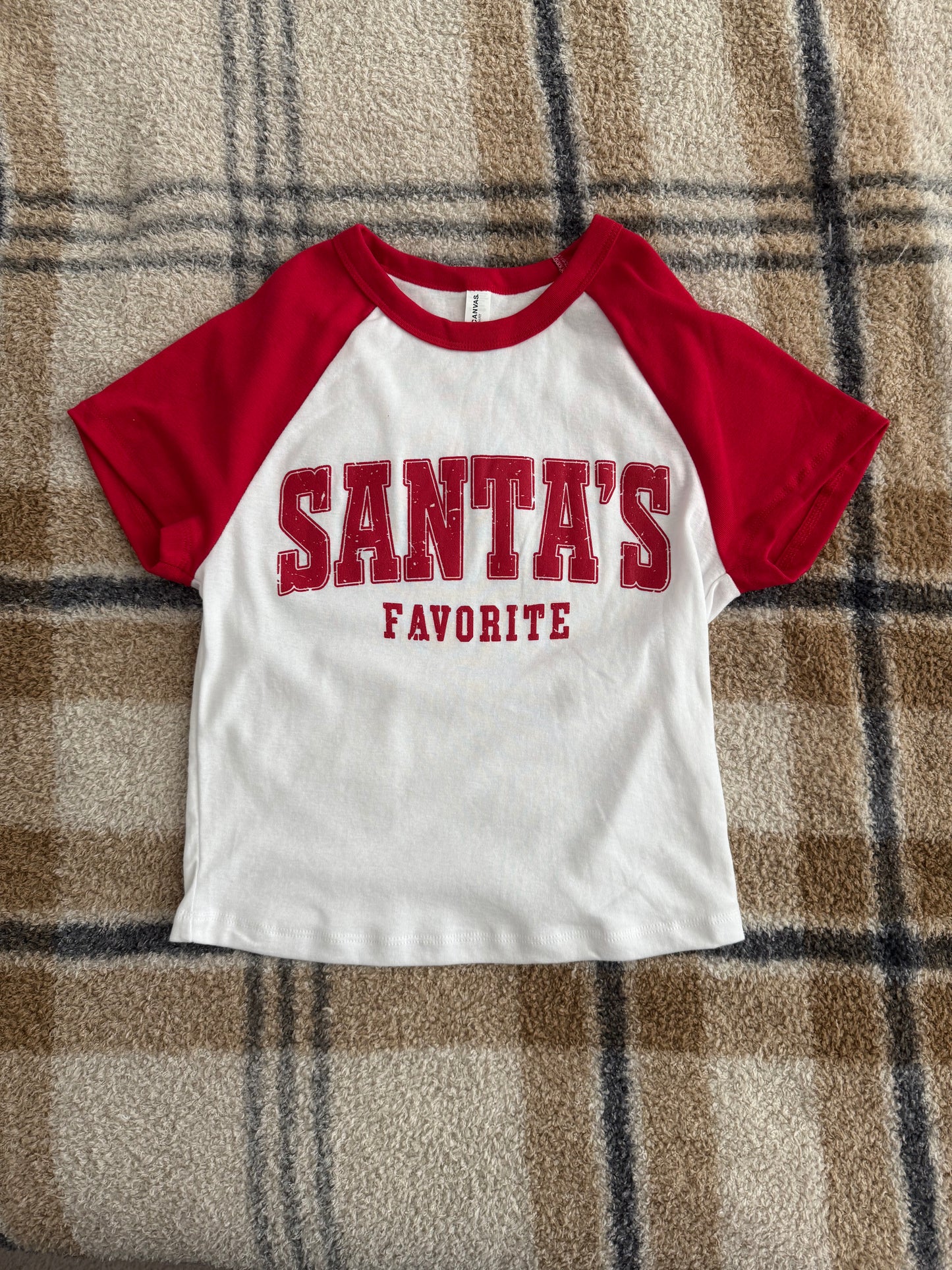 SANTA'S FAVORITE BABY TEE